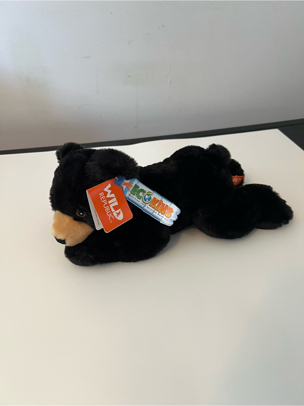 Wild Republic EcoKins Black Bear - Plush.